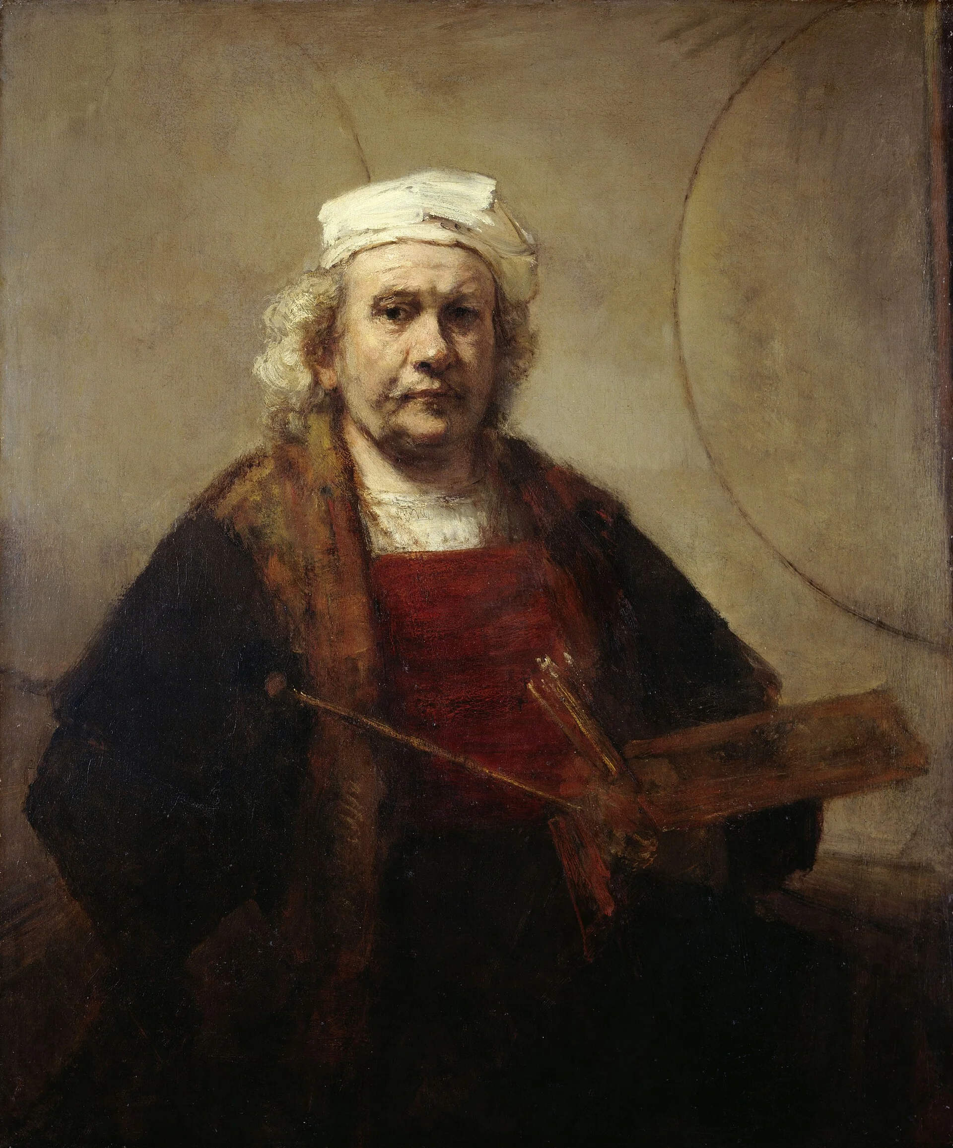 Rembrandt · Self-Portrait with Two Circles