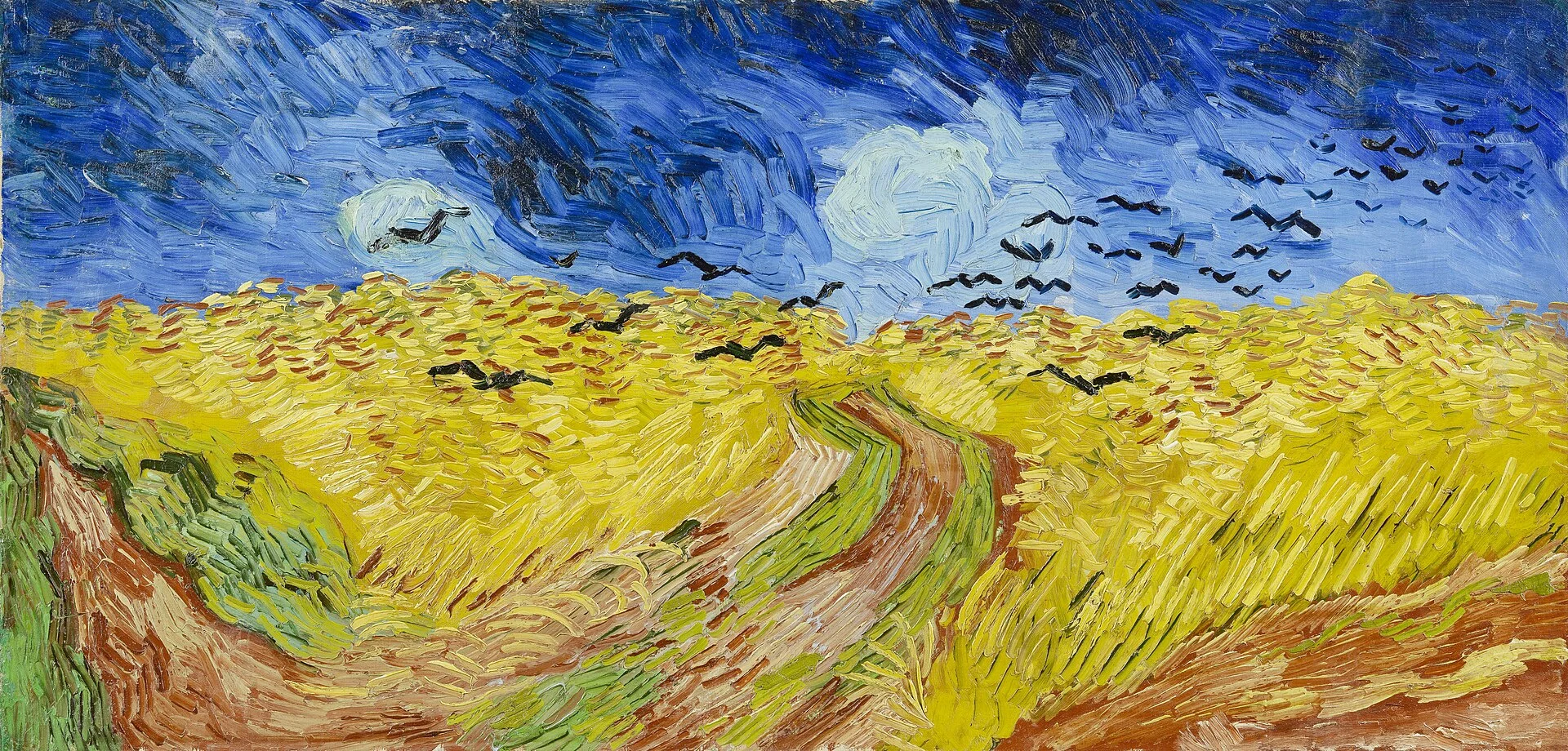 van Gogh · Wheatfield with Crows